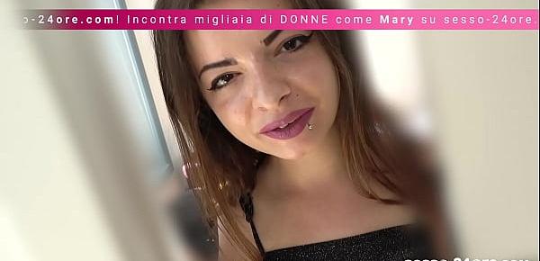  SLUT WHO DESERVES IT Teen Italian gets my cock Mary Jane (Porn from Italy) - SESSO-24ORE.com